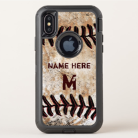 Customizable Vintage Baseball iPhone Cases